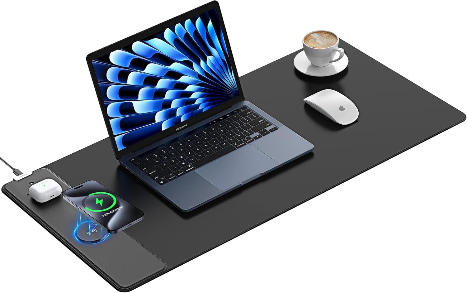 Wireless Charging Mouse Pad